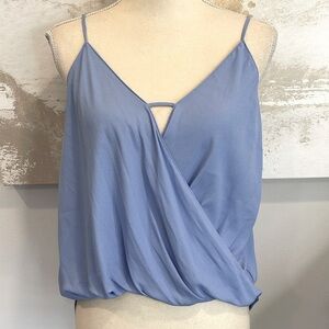 Lush Baby Blue Sexy Top
